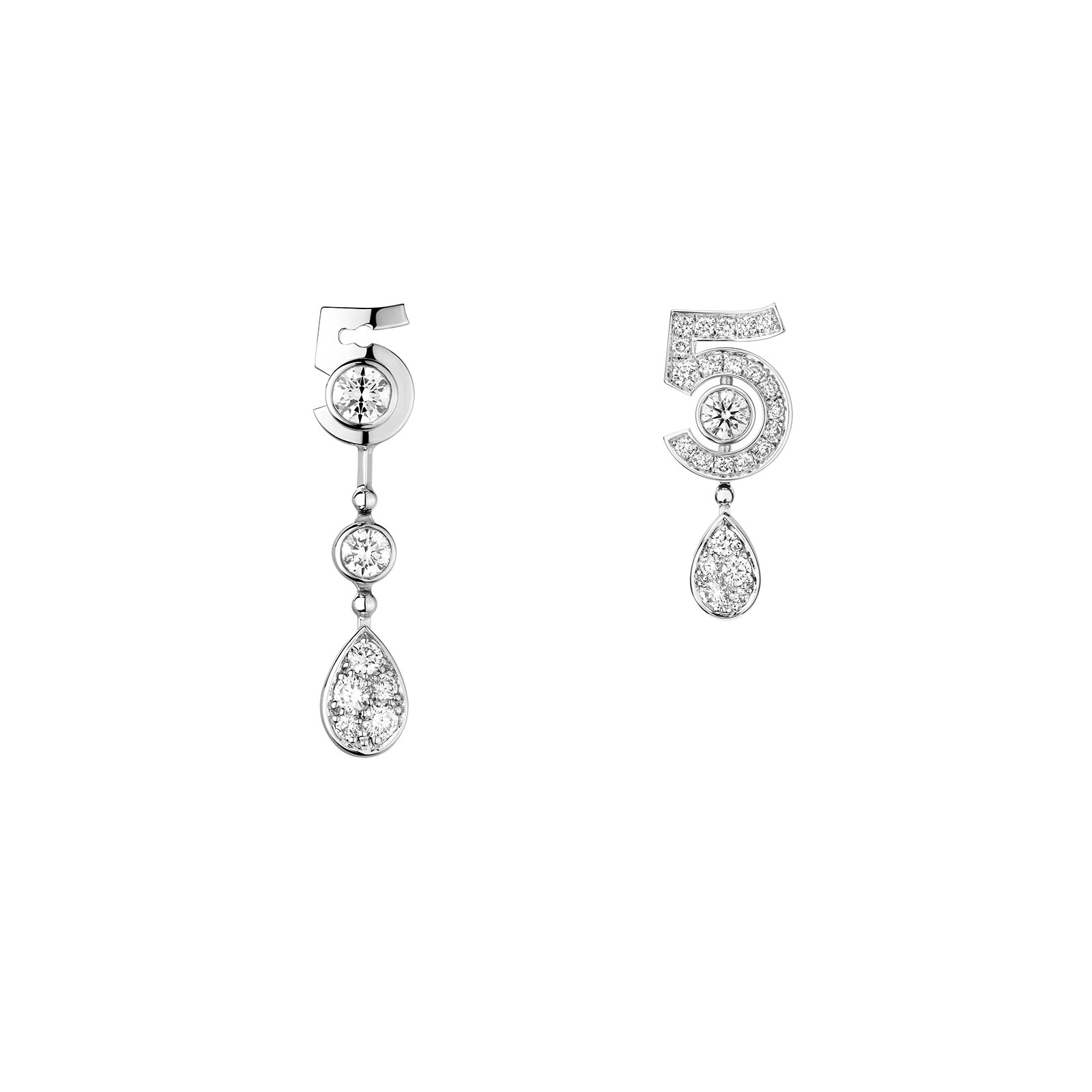 Coco crush earrings Chanel Silver in Metal - 34917360